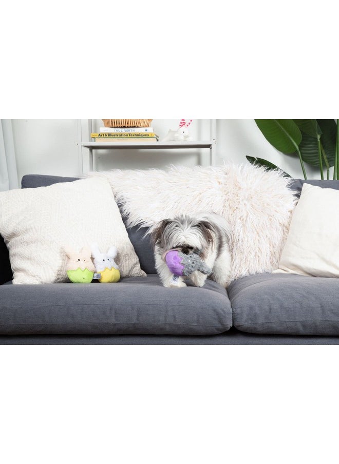 Midlee Midlee Easter Bunny Egg Dog Toys - Set of 3  - Image 2