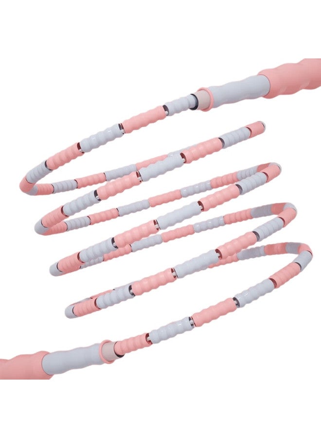 Dweck Bamboo Jump Rope For Adults And Children, Physical Training Rope, Pattern Jump Rope, Exam Bead Rope, Macaron Pink - Image 3