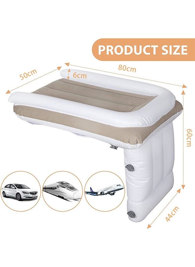 Arabest - Inflatable Airplane Bed for Kids, Flyaway Plane Bed for Toddler Travel,Adjustable Hight Baby Bed Fits Most Airplane Economy Seats, Car Seat, Convenient and Safe Child Sleeper Bed - Image 1