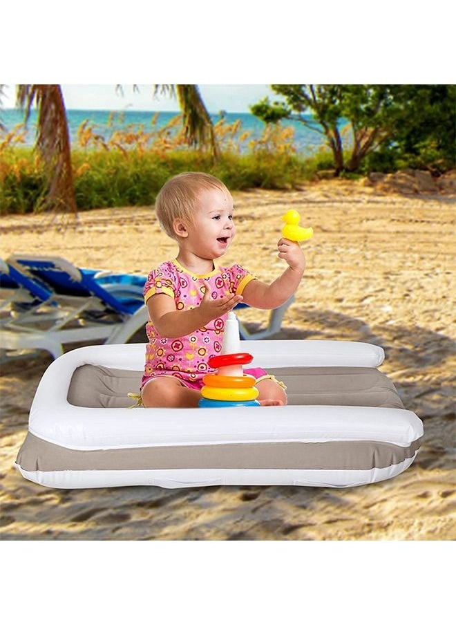 Arabest - Inflatable Airplane Bed for Kids, Flyaway Plane Bed for Toddler Travel,Adjustable Hight Baby Bed Fits Most Airplane Economy Seats, Car Seat, Convenient and Safe Child Sleeper Bed - Image 1