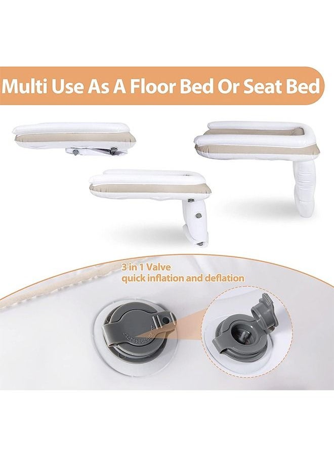 Arabest - Inflatable Airplane Bed for Kids, Flyaway Plane Bed for Toddler Travel,Adjustable Hight Baby Bed Fits Most Airplane Economy Seats, Car Seat, Convenient and Safe Child Sleeper Bed - Image 1