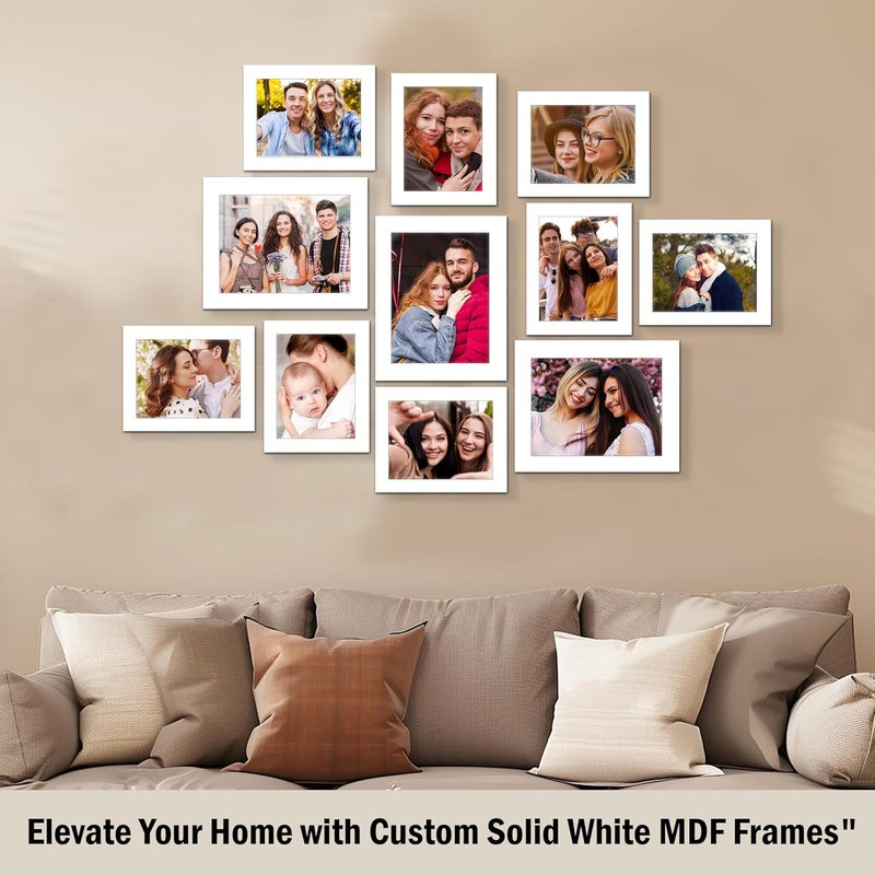 Rousrie Photo Frames For Wall With Acrylic Top DIY Wall Decoration For Home And Office Decoration Different Sizes 11 - Image 3