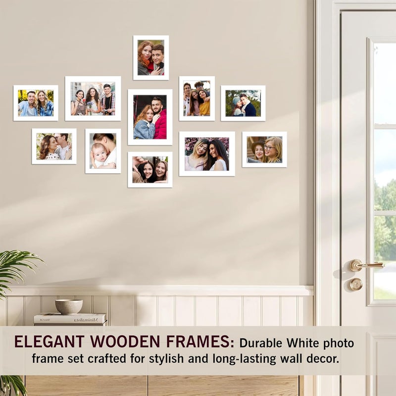 Rousrie Photo Frames For Wall With Acrylic Top DIY Wall Decoration For Home And Office Decoration Different Sizes 11 - Image 2