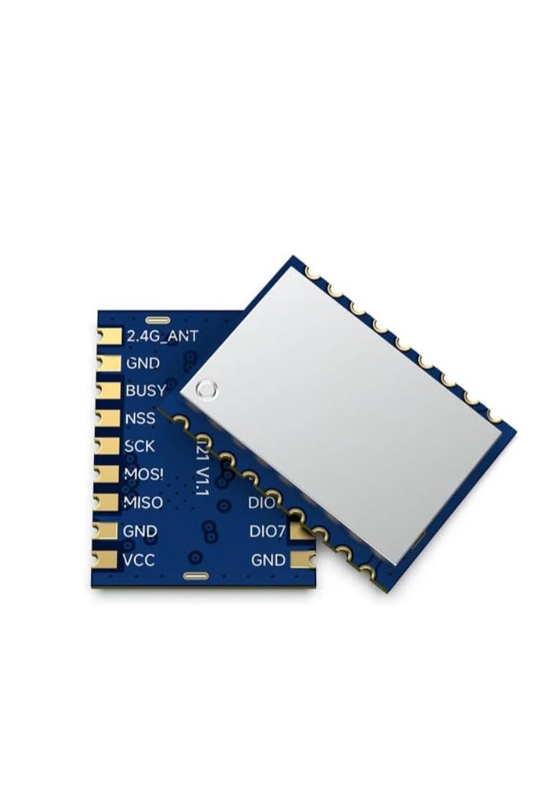 LoRa1121 Ultra-Low-Power 160mW LR1121Chip Long Distance 915MHz and 2.4GHz Dual-Band Communication Module x 2 PCS - Image 1