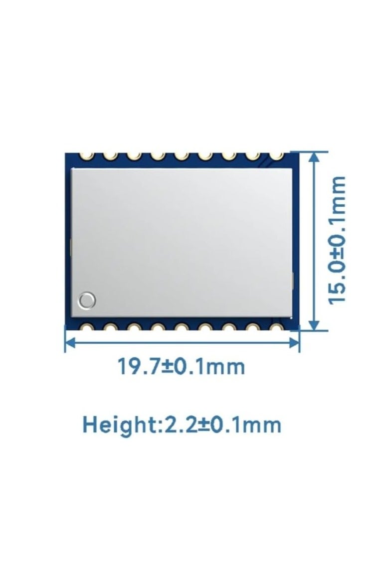 LoRa1121 Ultra-Low-Power 160mW LR1121Chip Long Distance 915MHz and 2.4GHz Dual-Band Communication Module x 2 PCS - Image 2