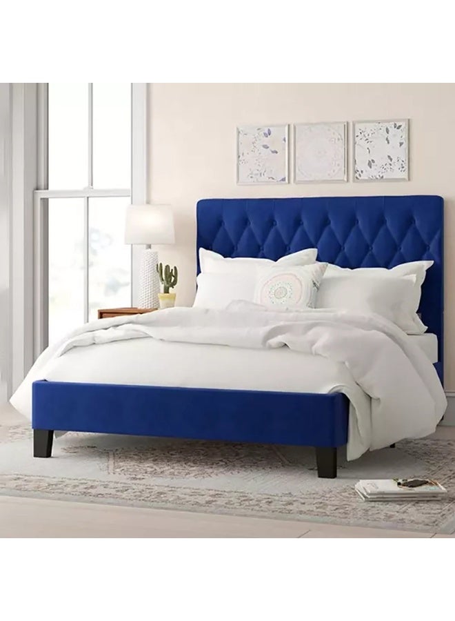 KUSTOMDECO Cloud Cover Tufted Upholstered Low Profile Standard Bed - Customizable Design for UAE Bedrooms  - Image 1