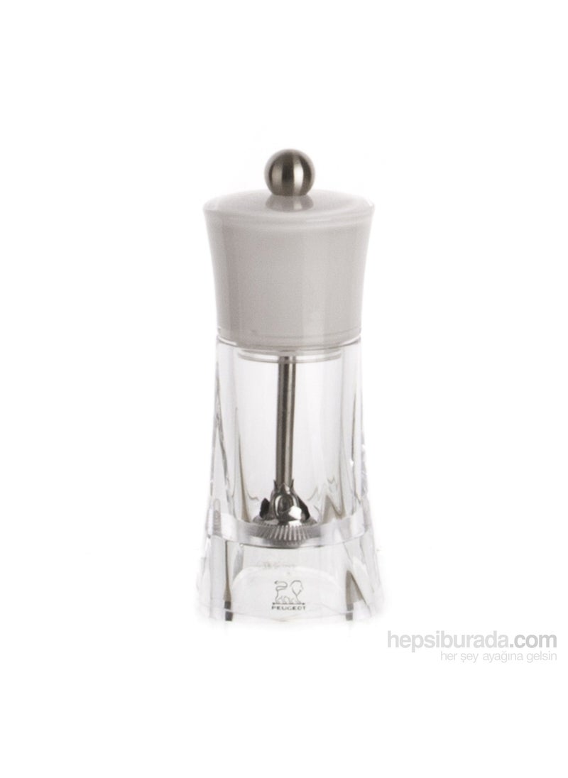 PEUGEOT Molene Salt Mill Acrylic White 14cm  - Image 1