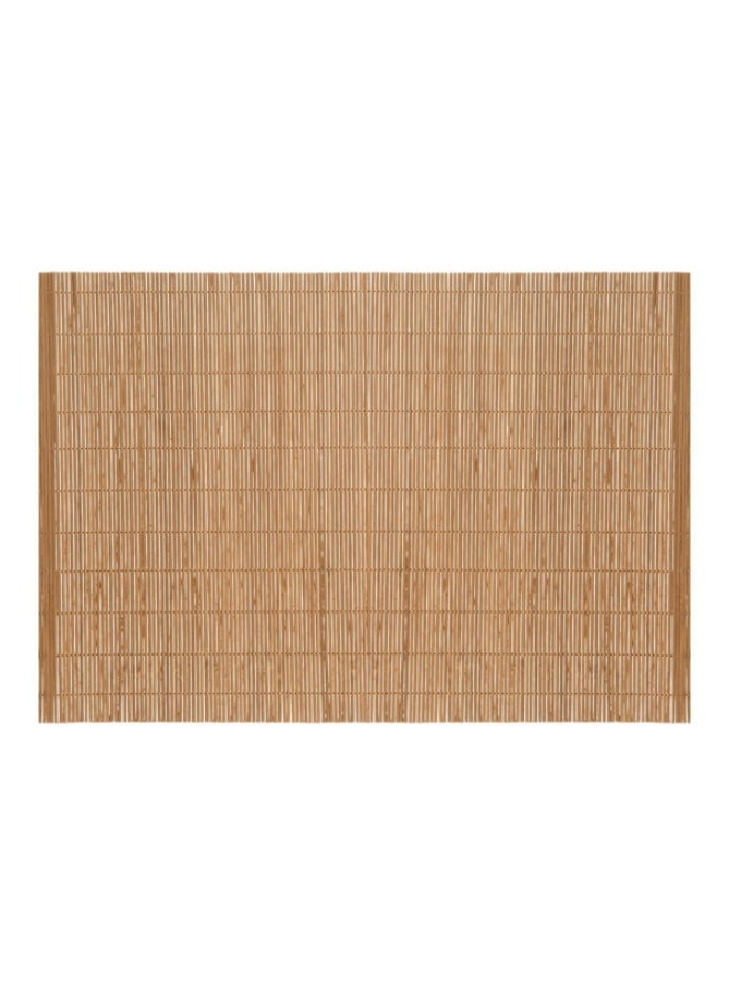 سيكريت مفرش طاولة مستطيل من الخيزران من سيكريت دي جورميه، بني اللون، 45 × 30 سم - Image 1