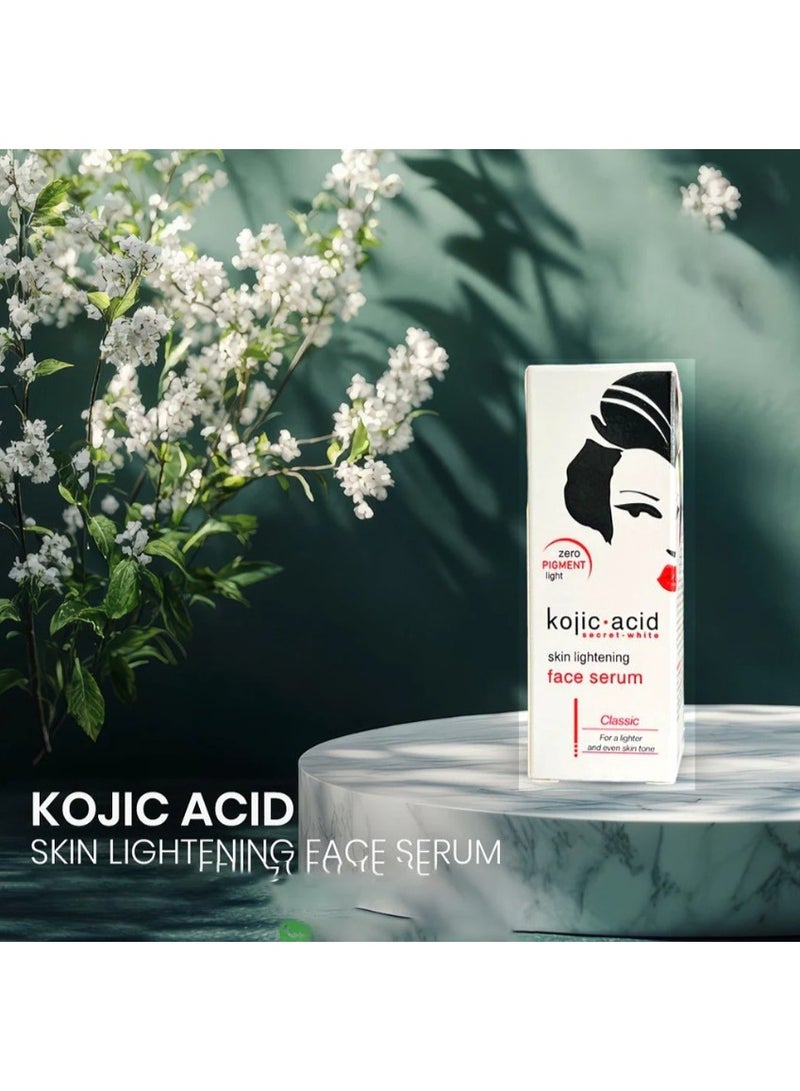Kojic Acid Brightening Face Serum 30ml – Skin Lightening & Even Tone Serum - Image 4