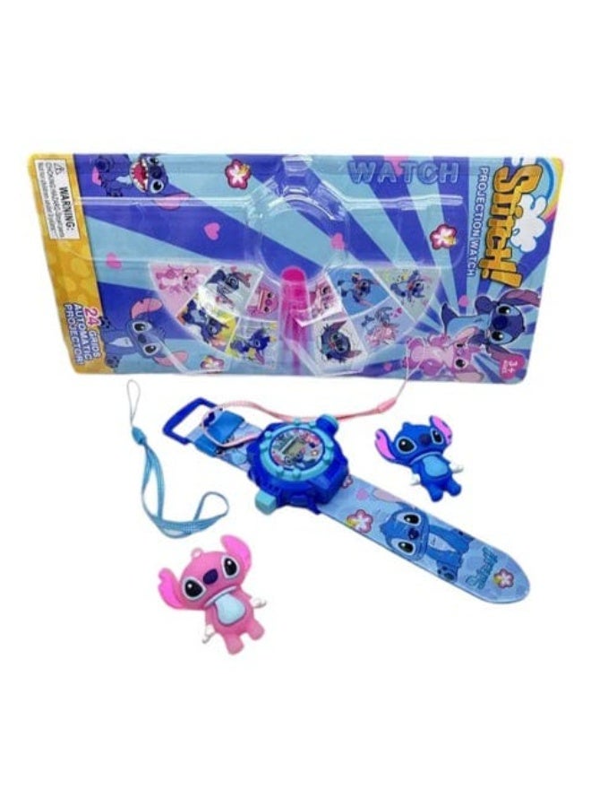 Stitch Projector Watch for Kids – Cartoon Design - Image 3