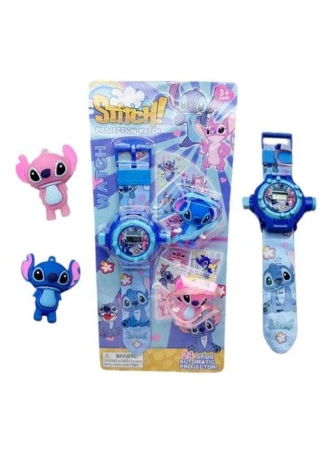 Stitch Projector Watch for Kids – Cartoon Design - Image 4