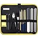 IQIANS 17 PCS Gundam Model Tool Kit Hobby Building Tools Craft Set Gunpla Basic Model Tool Kit in Canvas Bag for Plastic Model Kits Car Airplane Models Miniatures Model Building Repairing Fixing - Image 3