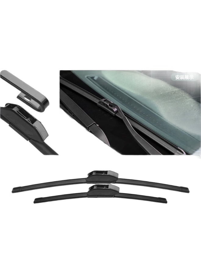 XUFENG Car Accessories (Xufeng) Beijing Hyundai Mistra Windshield Wipers For 2014 Models, 16-Inch Dedicated Boneless Wiper Blades, Car Accessories, Original Equipment - Image 2