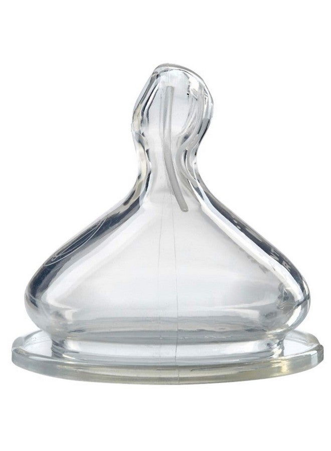 NUK Smooth Flow Anti Colic Baby Bottle Nipples Size 2 (6+ Months) Medium Flow 2 Pack  - Image 3
