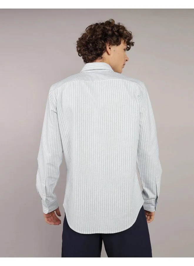 امريكان ايجل AE Slim Fit Everyday Oxford Button-Up Shirt
