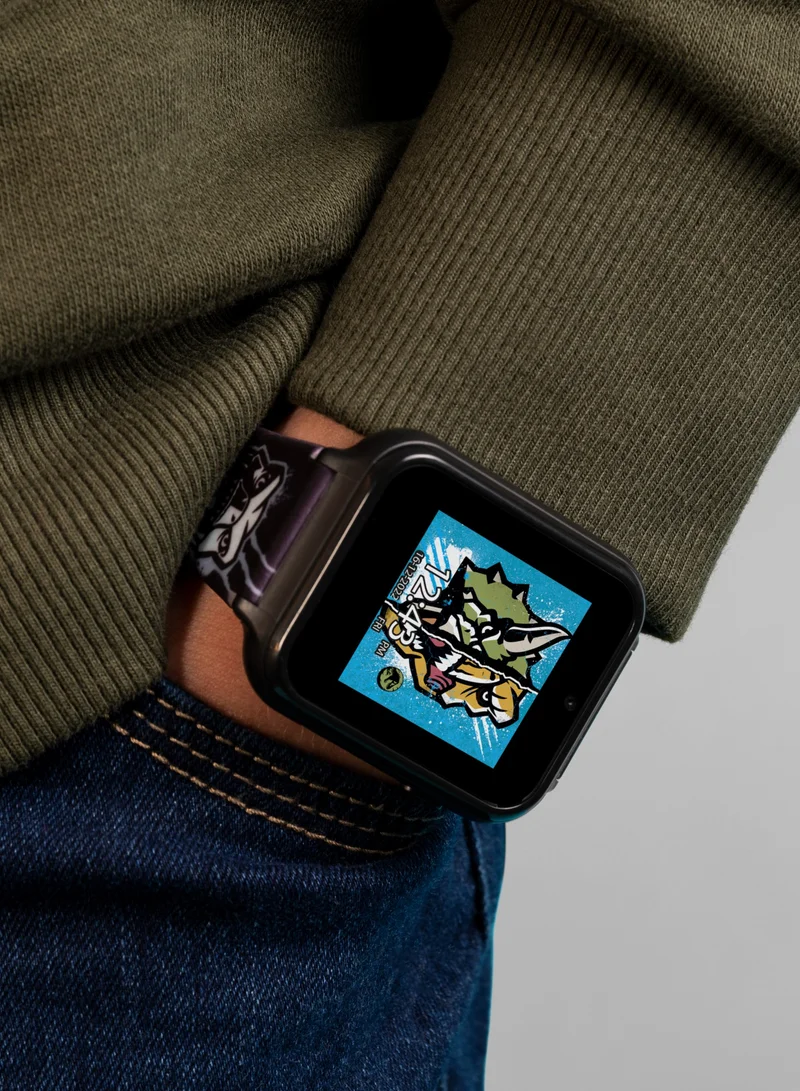 JURASSIC WORLD Jurassic World Boys Smart Watch black Silicone Strap, JRW4041ARG