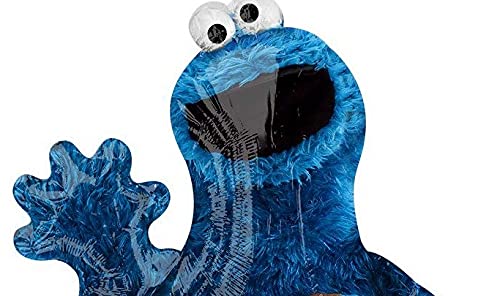 Amscan Sesame Street Cookie Monster 35" Balloon (Each) - Image 2