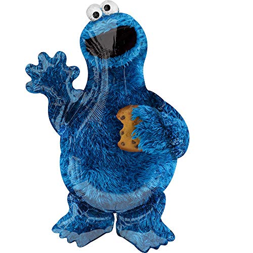Amscan Sesame Street Cookie Monster 35" Balloon (Each) - Image 4