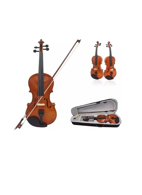 Student Acoustic Violin 1/8 Size With Case, Bow And Rosin