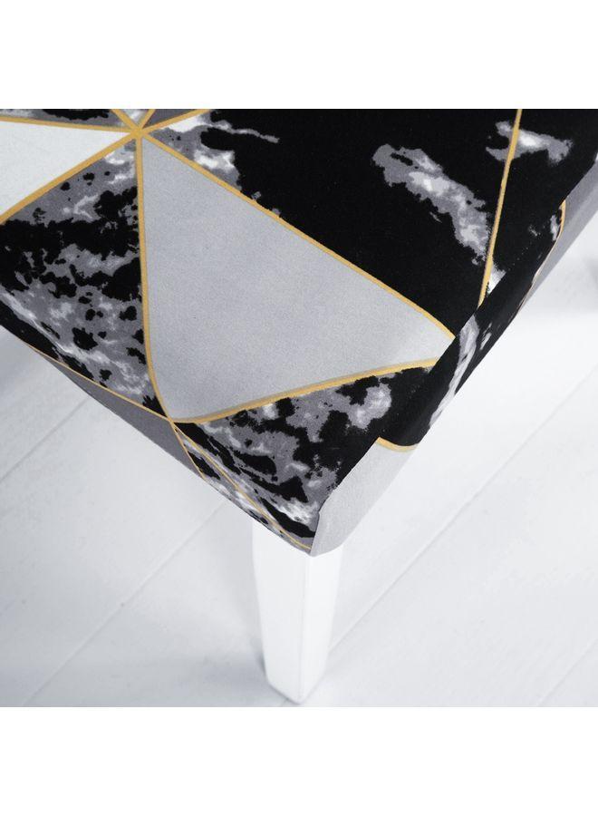 Sharpdo One-Piece Stretch Chair Cover Black 38 x 45cm - Image 4