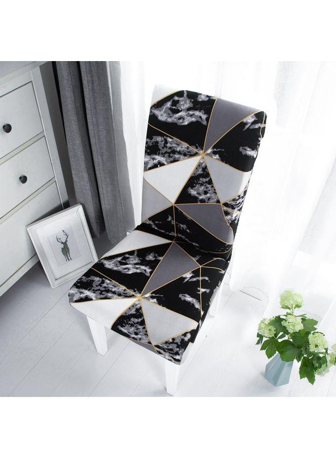 Sharpdo One-Piece Stretch Chair Cover Black 38 x 45cm - Image 3