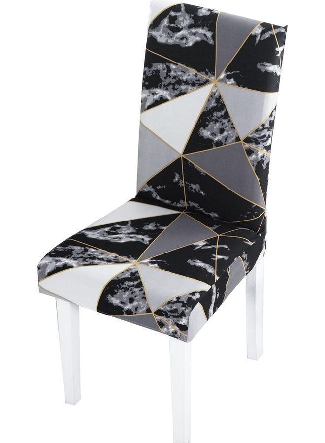 Sharpdo One-Piece Stretch Chair Cover Black 38 x 45cm - Image 2