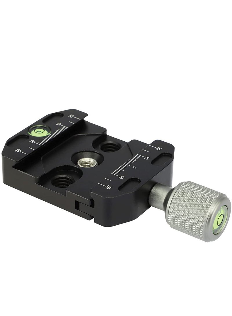 Excefore 50mm Quick Release Clamp with Arca Swiss Style for Tripod Ballhead Aluminium Universal Quick-Change Seat, Monopod Head, Plate  - Image 1