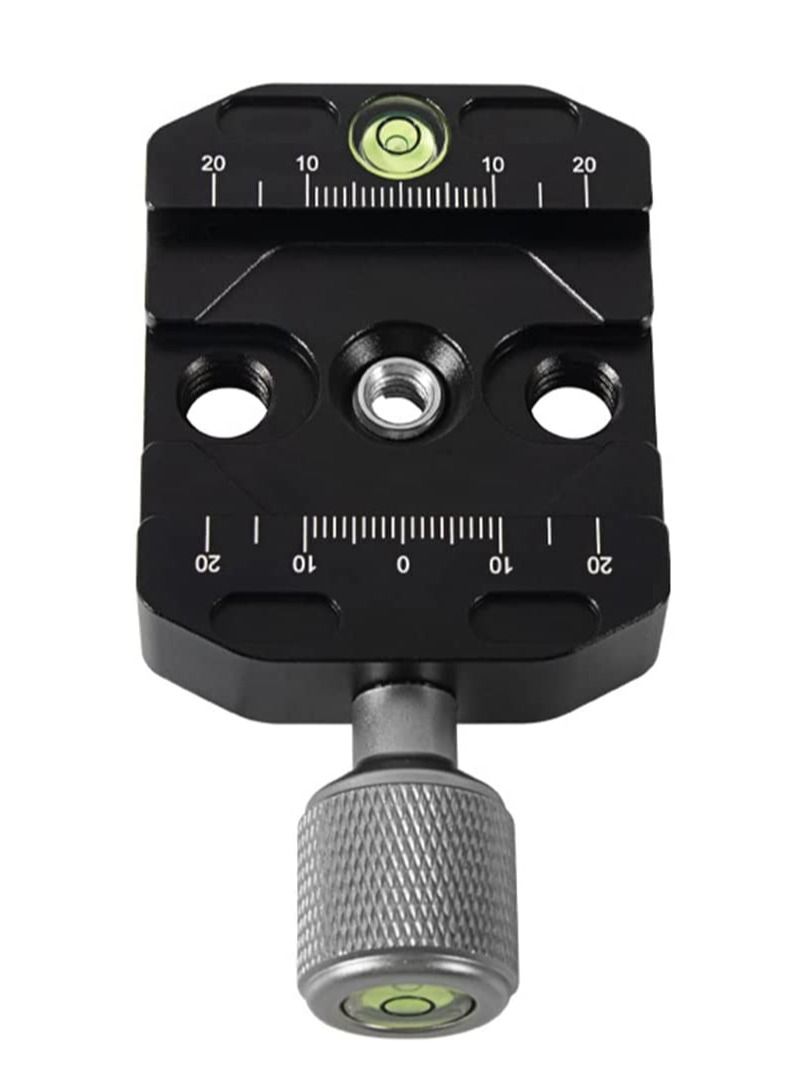 Excefore 50mm Quick Release Clamp with Arca Swiss Style for Tripod Ballhead Aluminium Universal Quick-Change Seat, Monopod Head, Plate  - Image 3