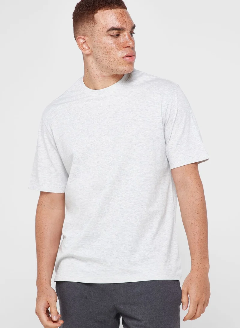Mango Man Crew Neck T-Shirt & Shorts Set