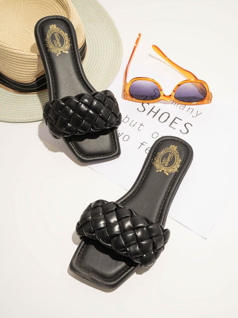 Shoetopia صندل مسطح نسائي من شوتوبيا - Image 3