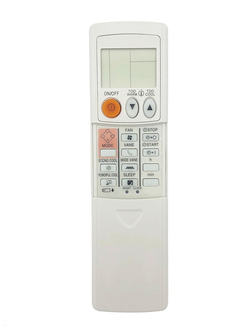 TIGER Universal Mitsubishi A/C Remote Control Replacement | Compatible with MSZ-A12NA, MSZ-GE09NA, MSZ-D30NA, MSZ-A24NA-1, KM07M, KM15E & More | Easy Setup | Celsius Display | For Split & Wall-Mounted Units | Reliable Temperature & Mode Control | Long Range  - Image 2