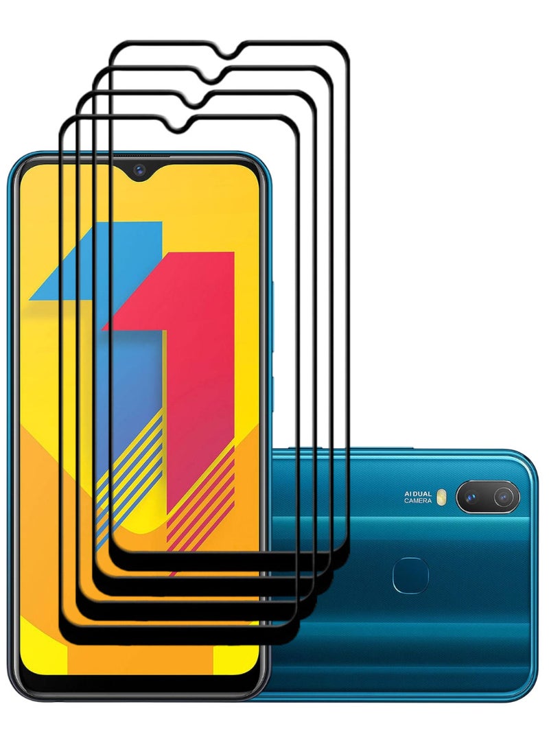 ACLIX 4 Pieces Antistatic ESD Dustproof Premium Quality High Definition Tempered Glass Screen Protector Designed For vivo Y11 (2019) - Image 1