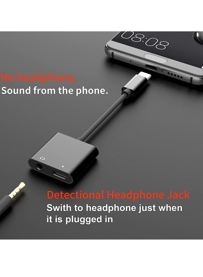 USB C to 3.5mm Headphone Adapter,60W Fast Charge,Type C Audio Jack Earphone Aux Converter,Work for iPad Pro/Air 4 - Image 5