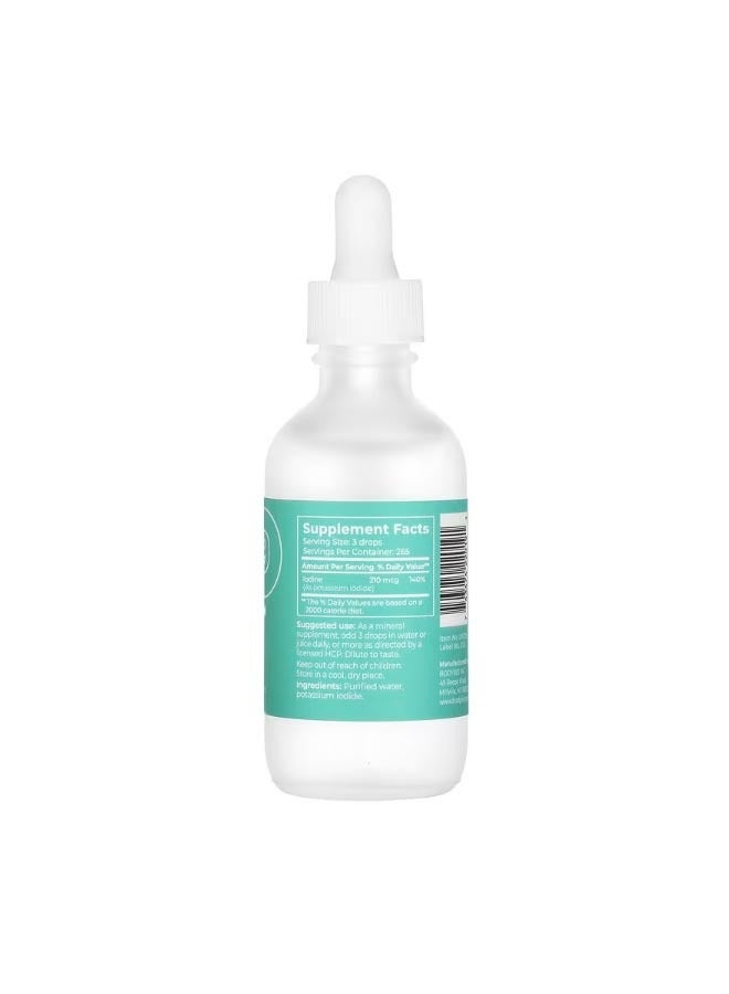 بودي بايو 9 Liquid Mineral Iodine 2 fl oz 60 ml - Image 2