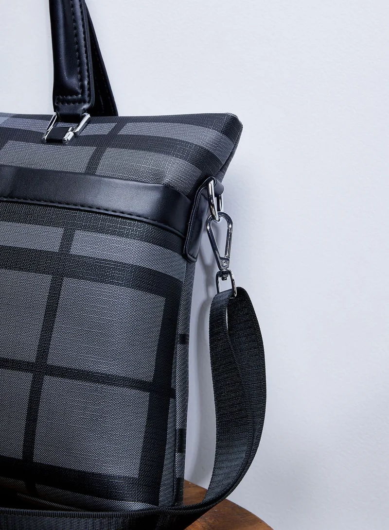 Robert Wood Printed Premium Laptop Bag