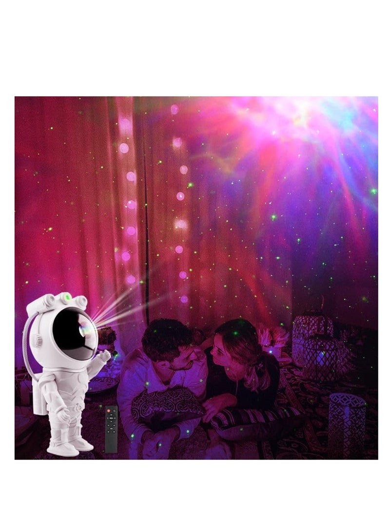 DEROVAN Galaxy Astronaut Star Projector Night Light – 360° Rotating Nebula Lamp with Timer & Remote Control, Adjustable Star Projection, Ideal for Kids, Adults, Baby Bedrooms, Party Rooms & Game Rooms - Image 5