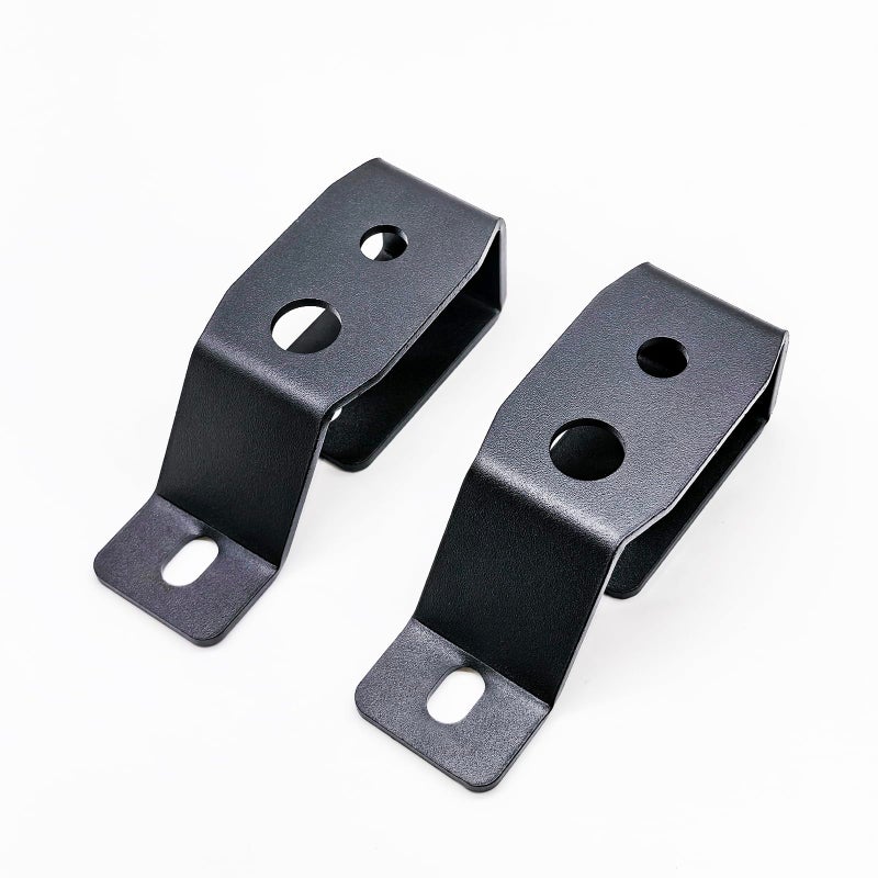 DarSeity Low Profile Windshield Mount Hood Hinges Ditch Light Brackets for Ford Bronco 20212024 for Auxiliary OffRoad Lighting for Ford Bronco