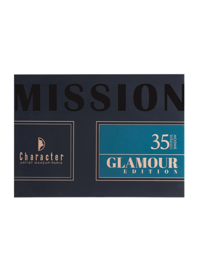Character Character 35 Color Glamour Edition Eyeshadow Palette Adventure