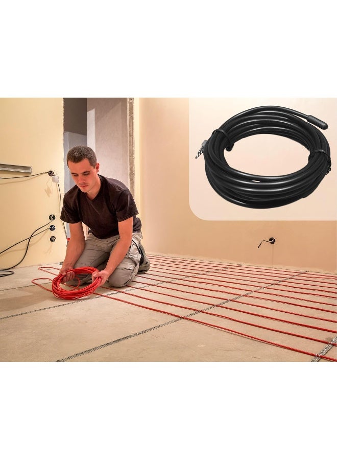 LuxHeat Temperature Floor Sensor for Radiant Under Floor Heating. NTC 10kohm 15ft Probe, Suitable for Most Heating Installations. Compatible with Honeywell Aube Ditra NuHeat SunTouch and More  - Image 5
