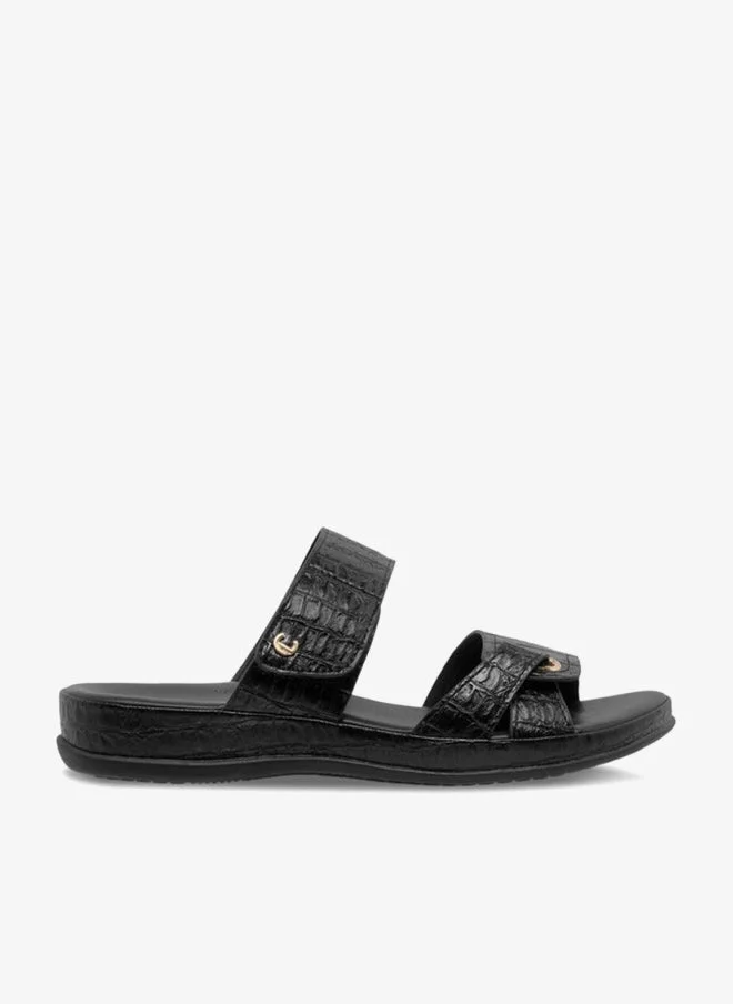 Le Confort  Women Textured Comfort Sandals for Women | Best Price UAE