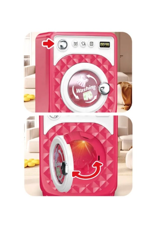 Ao Xie Toys Kids Washing Machine and Iron Toy - 2-in-1 Home Play Set  - Image 4