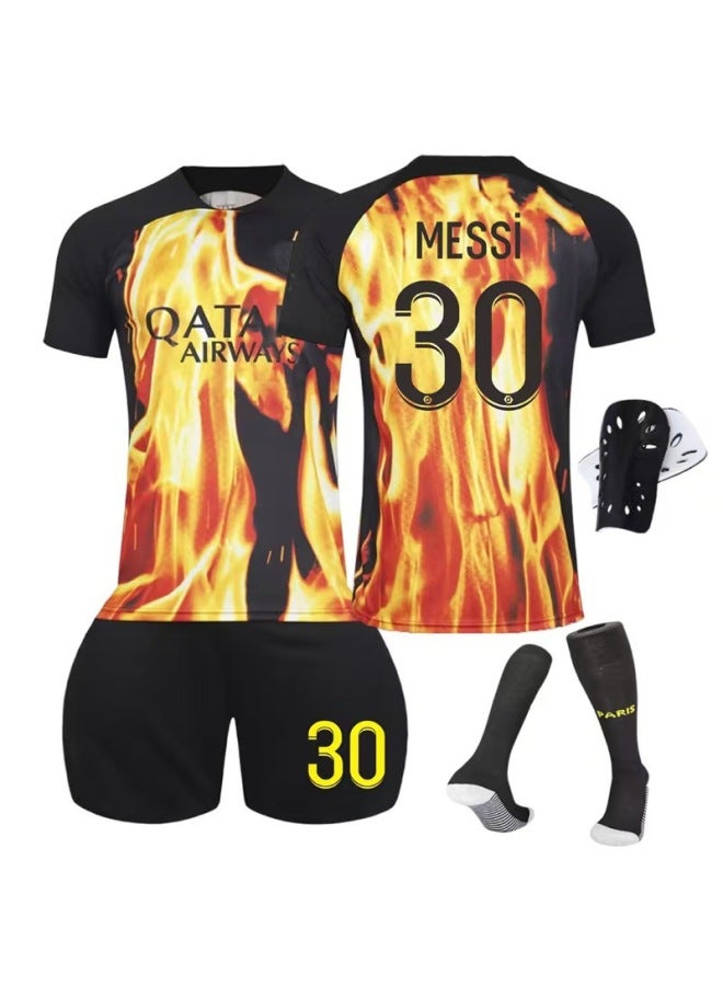No. 30 Joint Model With Socks + Protective Gear Football Jersey - Image 1