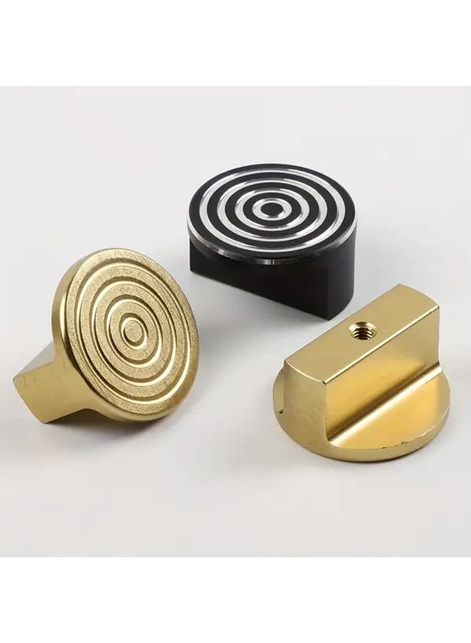 Bronze Round Head 96mm Cabinet Handles 2pcs Durable Drawer Pulls for Kitchen Bathroom Wardrobe - Image 4