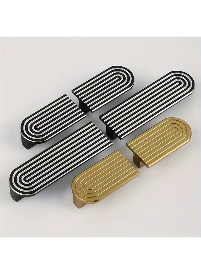 Bronze Round Head 96mm Cabinet Handles 2pcs Durable Drawer Pulls for Kitchen Bathroom Wardrobe - Image 2