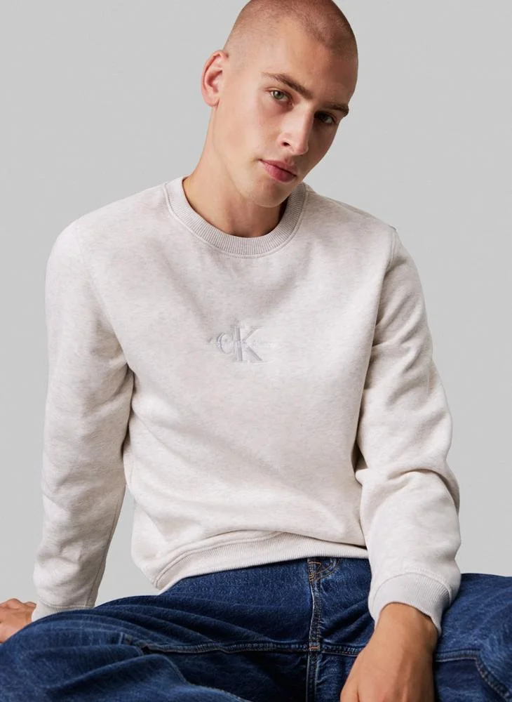 Calvin Klein Jeans Logo Crew Neck Sweatshirt