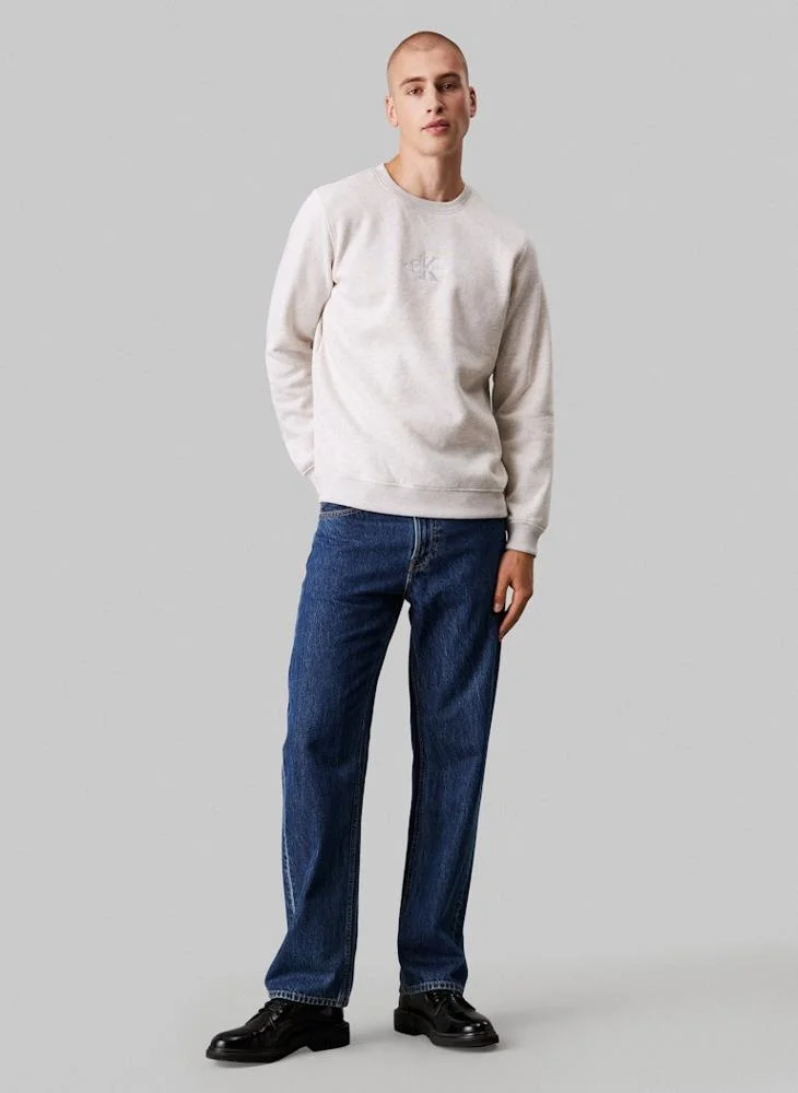 Calvin Klein Jeans Logo Crew Neck Sweatshirt