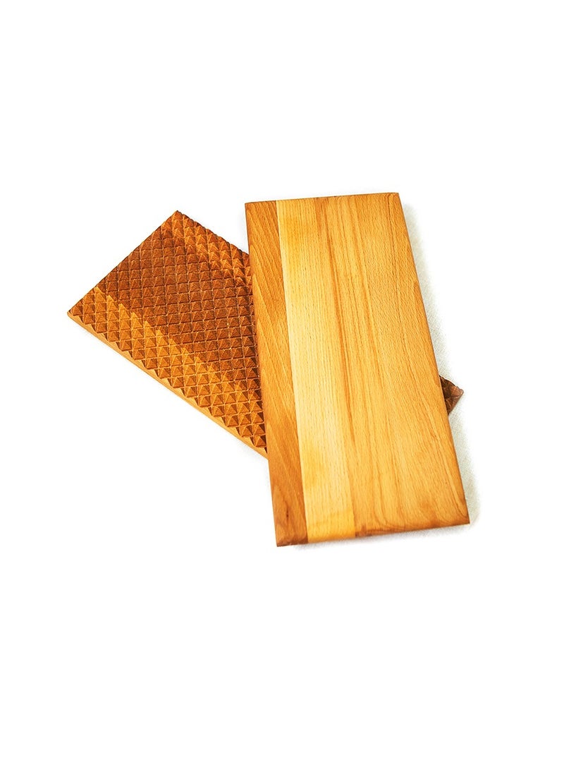 Timbergood Sadhu Board for Beginners with Wooden Nails 10 mm (0.4''), Acupressure Foot Massager, 100% Solid Beech Wood. - Image 1