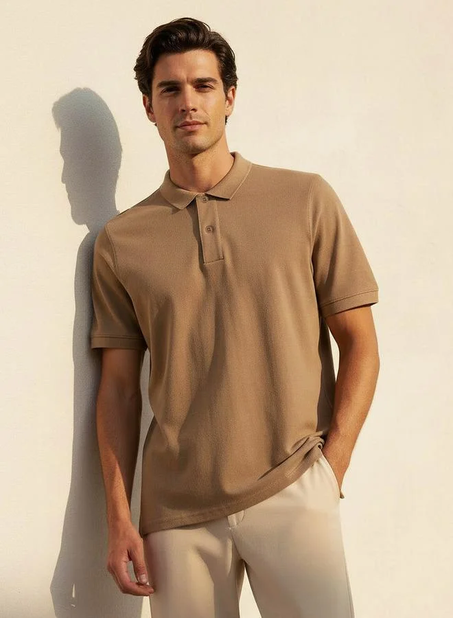 سبلاش فيڤ Men Short Sleeve Polo T-shirt