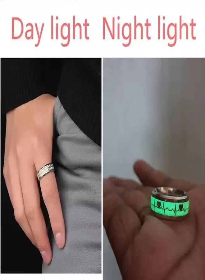 IGA COLLECTION Valentine Stylish Fashionable Latest Combo ECG & Red Dragon Ring (17) - Image 4