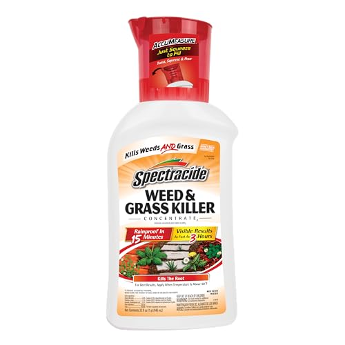 Spectracide Weed and Grass Killer Concentrate, 32 Ounces, With Accumeasure System - Image 1